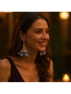 Chloe Earrings Pastel Colors Accessories